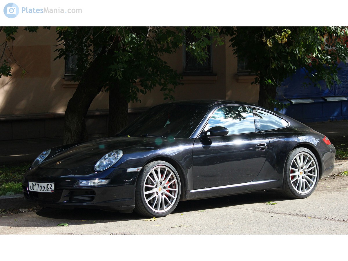х 017 хх 02, Porsche 911 6th gen Coupé (997.1), 2004–2010