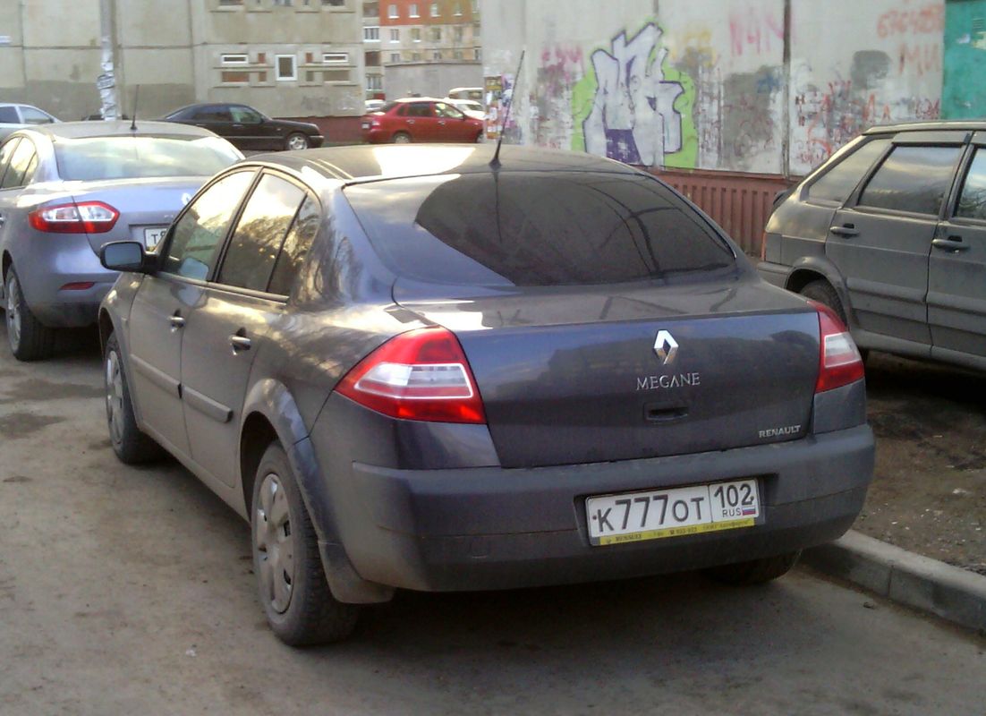 к 777 от 102, Renault Mégane 
