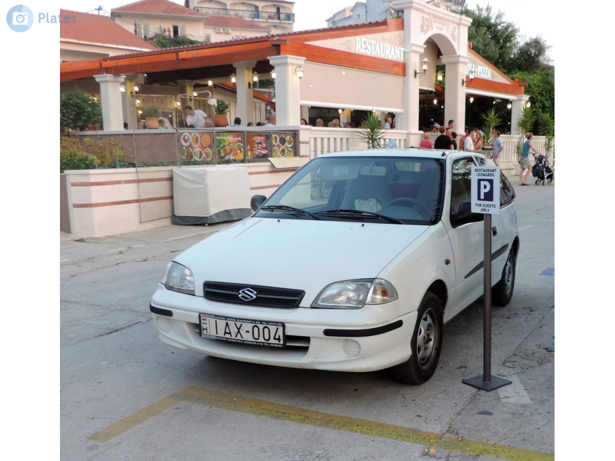 IAX-004, Suzuki Swift 2nd gen 3-door Hatch (SF), facelift, 1996–2004