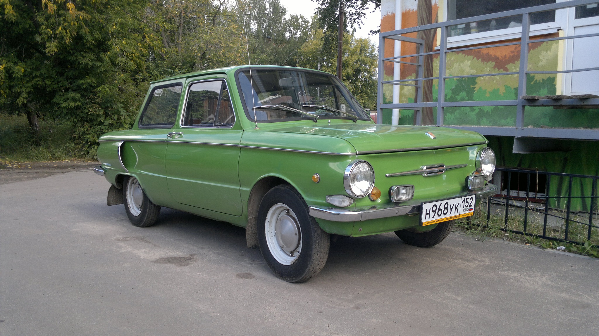 н 968 ук 152, ZAZ 966/968 968/968А, 1974–1979