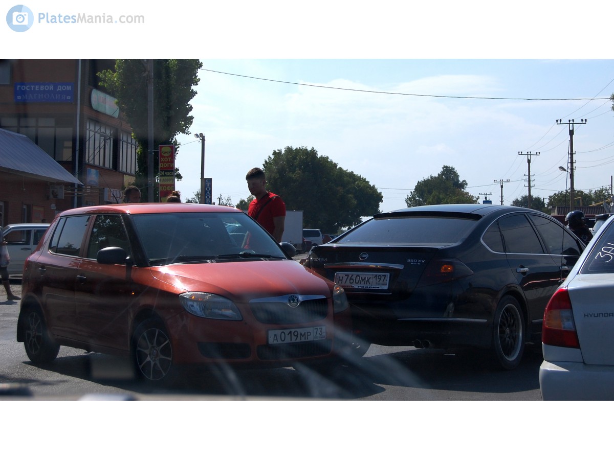 а 019 мр 73, Skoda Fabia 2nd gen Hatch (5J2/542), 2007–2014