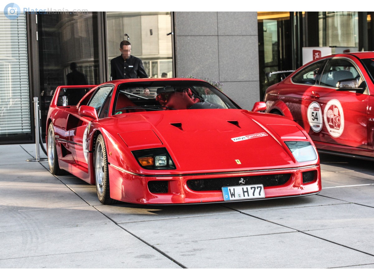 W H 77, Ferrari F40 1st gen (F120), 1987–1992