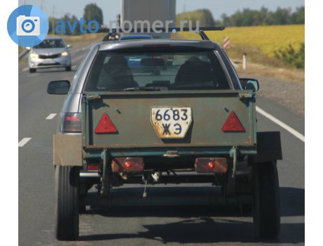 6683 ЖЭ, Bober Trailers Бобёр/8251