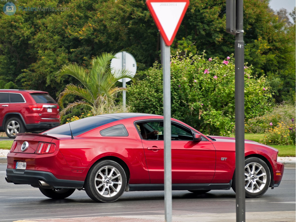 6827 HWM, Ford Mustang 5th gen 2-door Coupé (S197), 1st facelift, 2009–2012