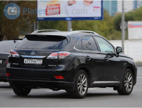 а777не777, Lexus RX