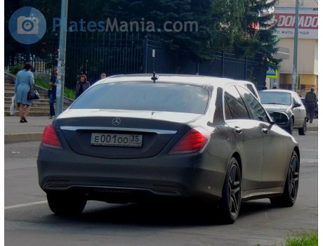 е001оо35, Mercedes-Benz S-Klasse