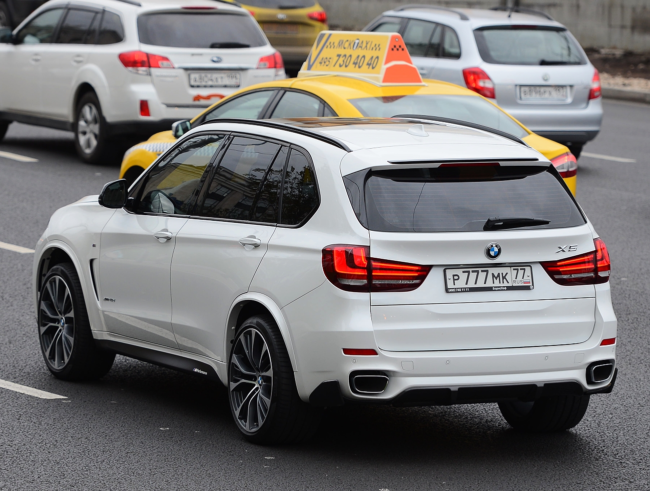 р 777 мк 77, BMW X5 3rd gen (F15), 2013–2018