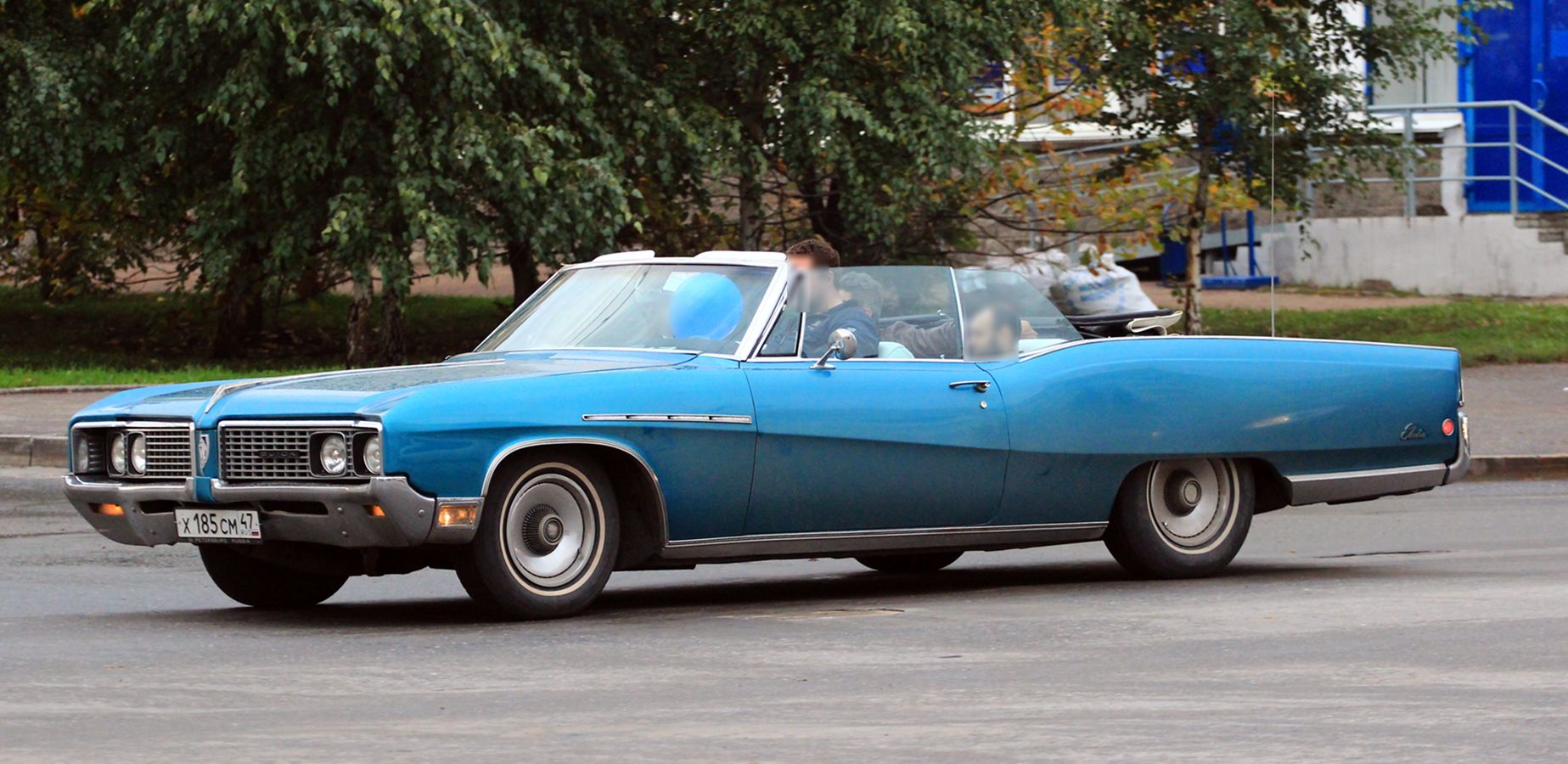 х 185 см 47, Buick Electra 3rd gen 1968 225 Custom Convertible (48467; C-body), 3rd facelift, 1967–1968
