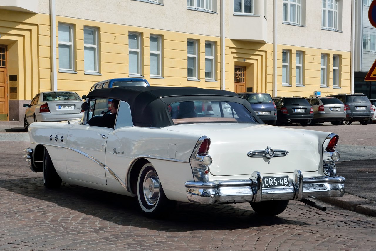 CRS-48, Buick Century 2nd gen 2-door Convertible (66C; B-body), 1st facelift, 1954–1955