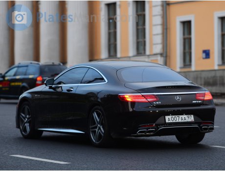 а007аа97, Mercedes-Benz S-Klasse