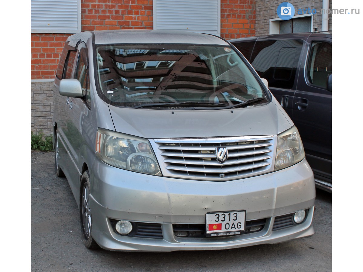 O 3313 AG, Toyota Alphard 1st gen (G/V) (AH10), 2002–2008