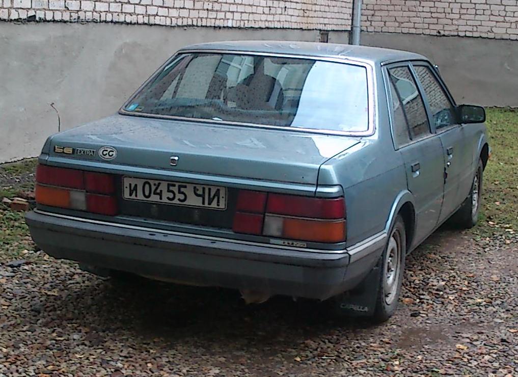 и 0455 ЧИ, Mazda Capella 3rd gen Sedan (GC), 1982–1987