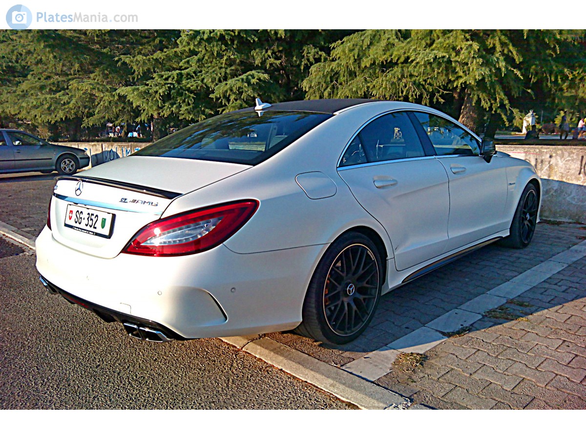 SG 352, Mercedes-Benz CLS-Klasse 2nd gen 4-door Сoupé (C218), 2010–2018