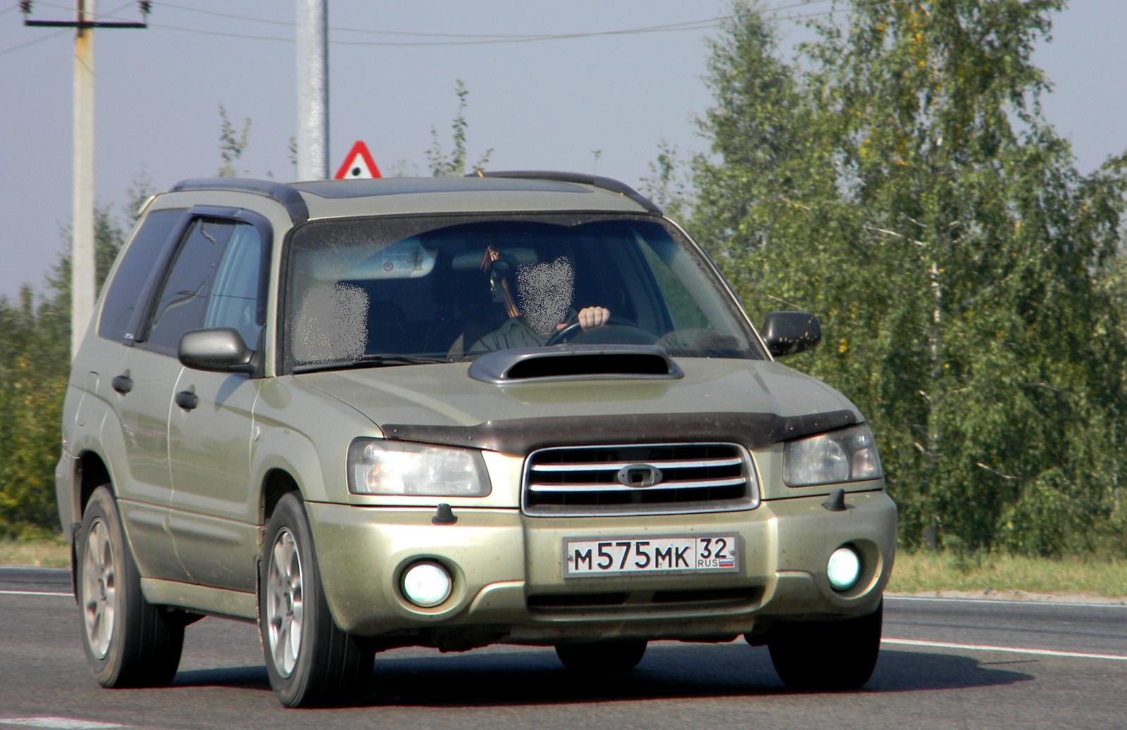 м 575 мк 32, Subaru Forester 2nd gen (SG), 2002–2005