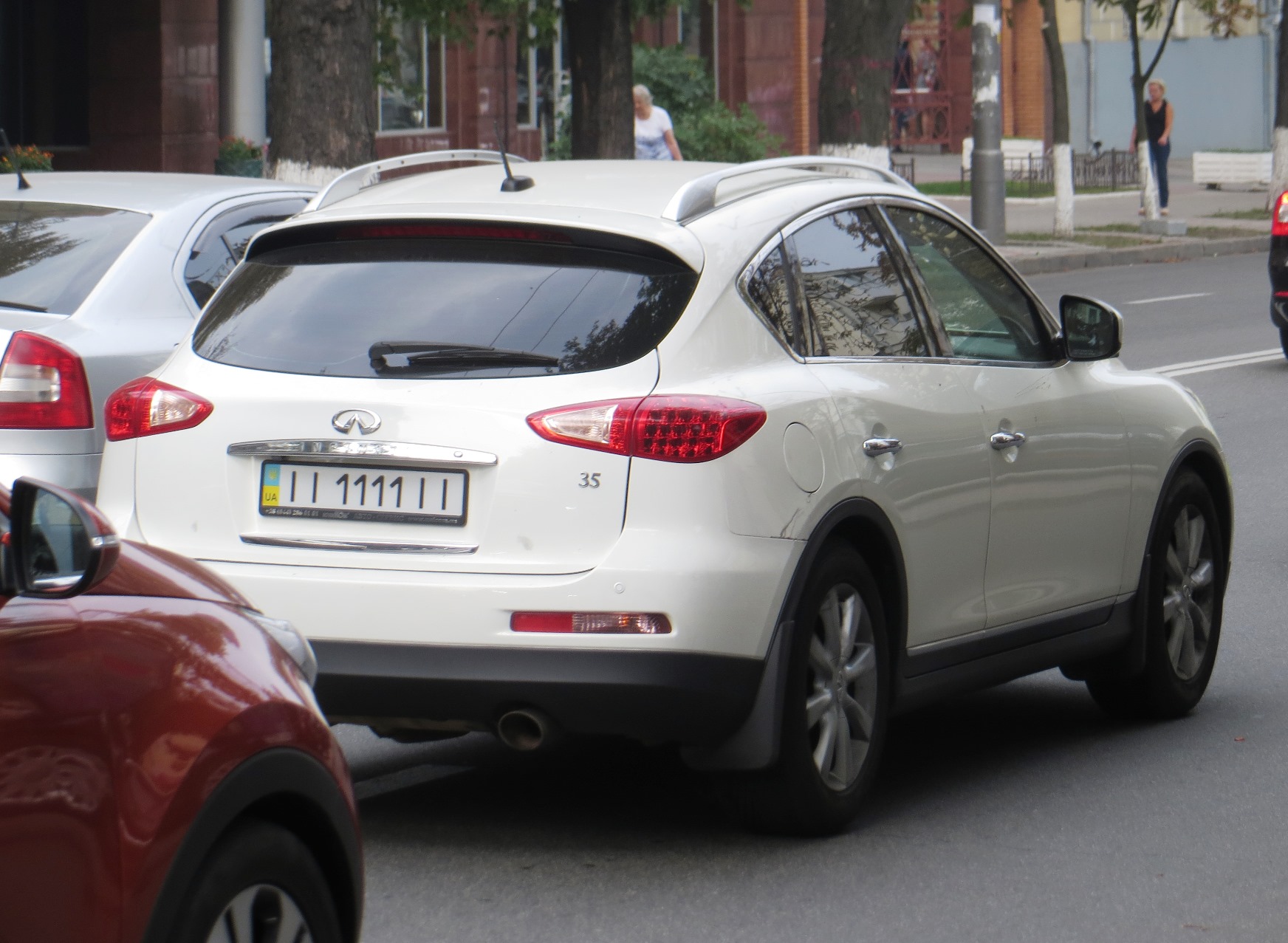 II 1111 II, Infiniti QX50/EX-Series 1st gen EX/QX (J50), 2007–2017