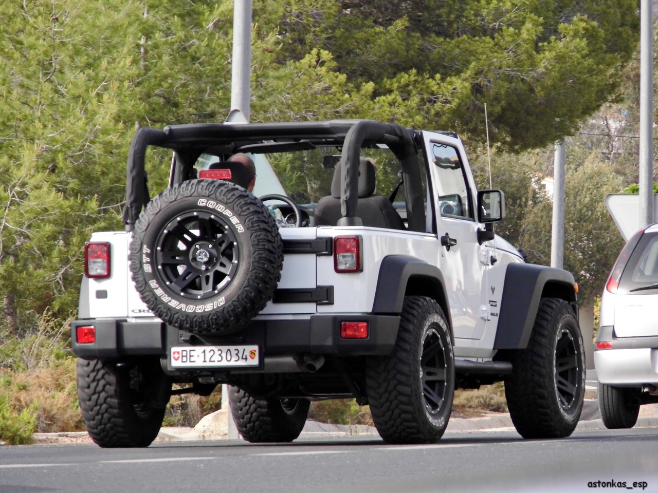 BE 123034, Jeep Wrangler 3rd gen 3-door SUV (JK), 2006–2018