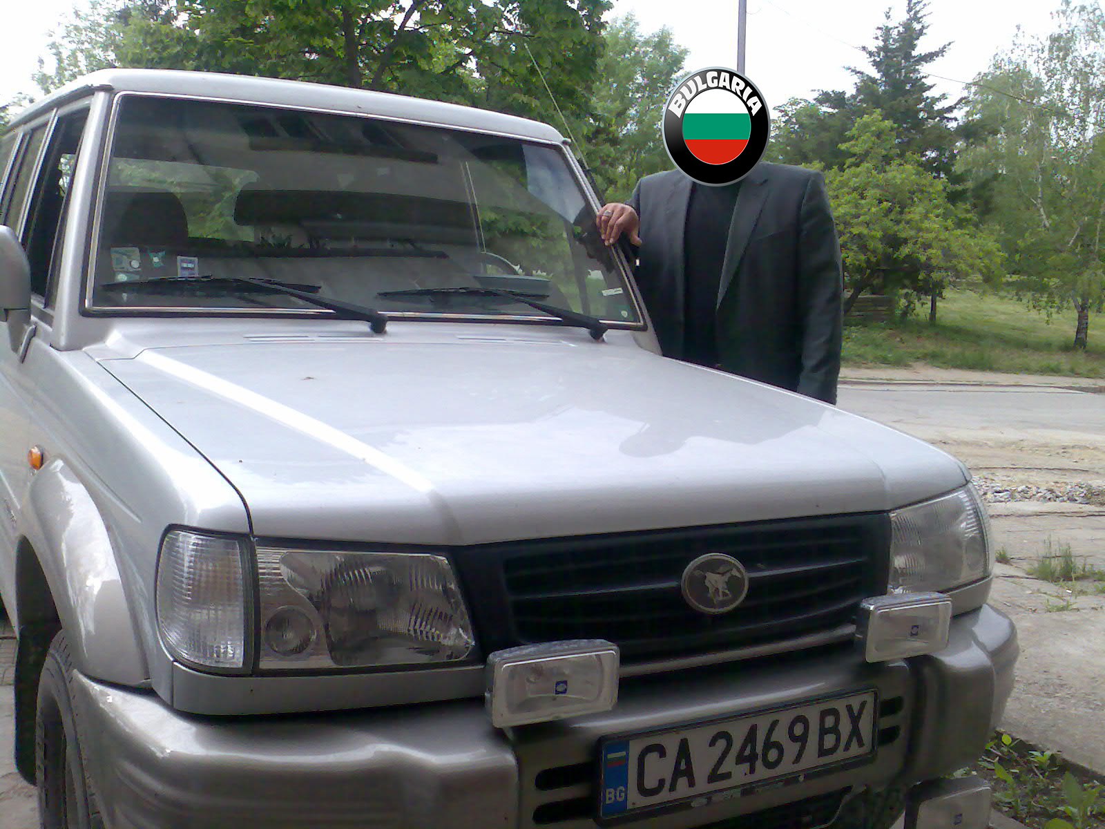 CA 2469 BX, Hyundai Galloper 2nd gen 5-door SUV (M), 1997–2004