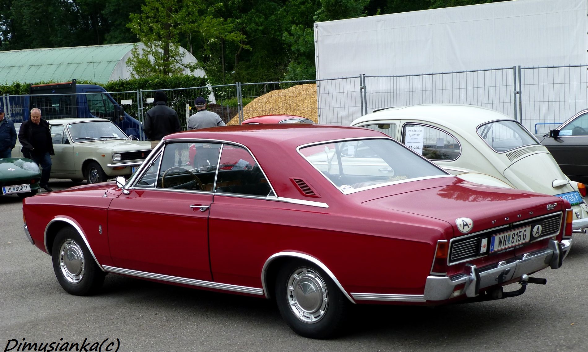 WN 815 G, Ford Taunus 5th gen 17M/20M/26M Coupé (P7b), facelift, 1968–1971