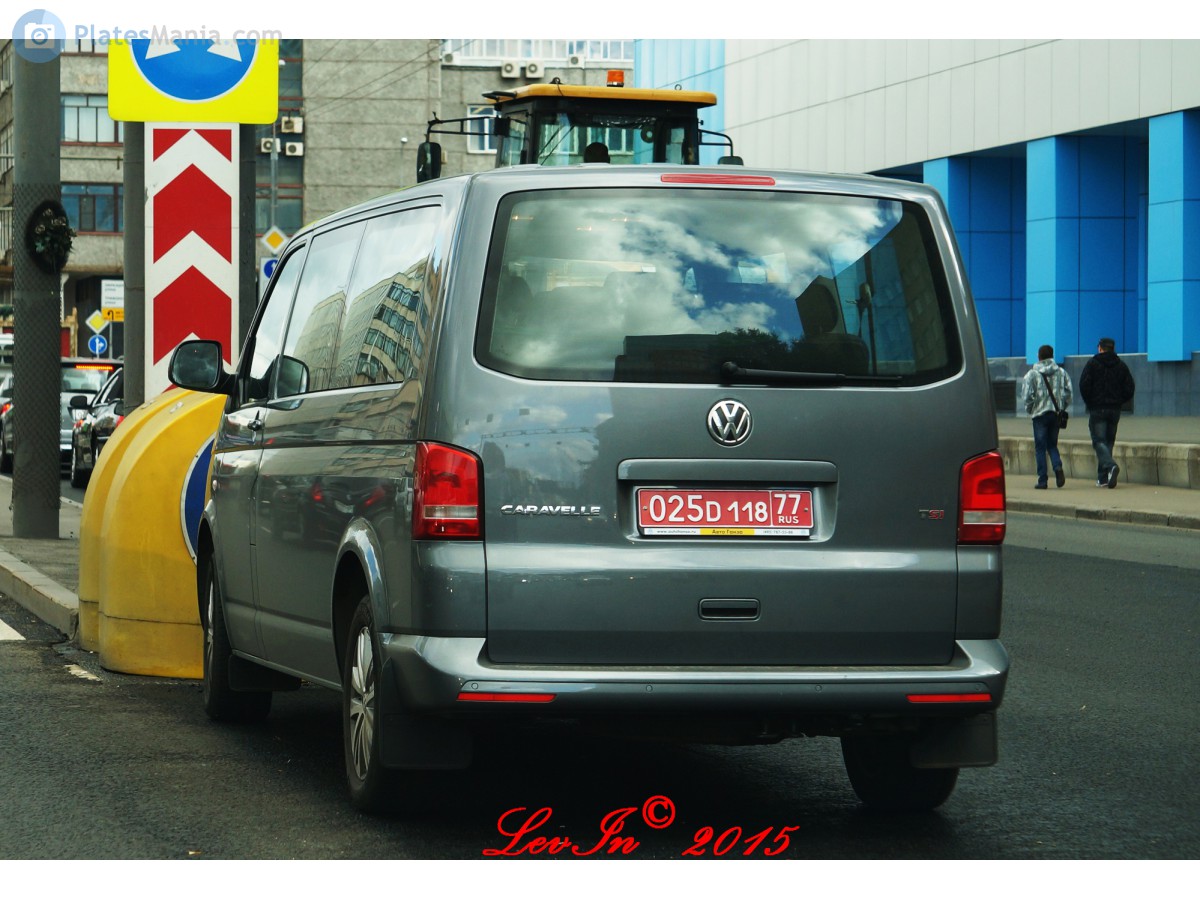 025 D 118 77, Volkswagen Caravelle T5, facelift, 2009–2015
