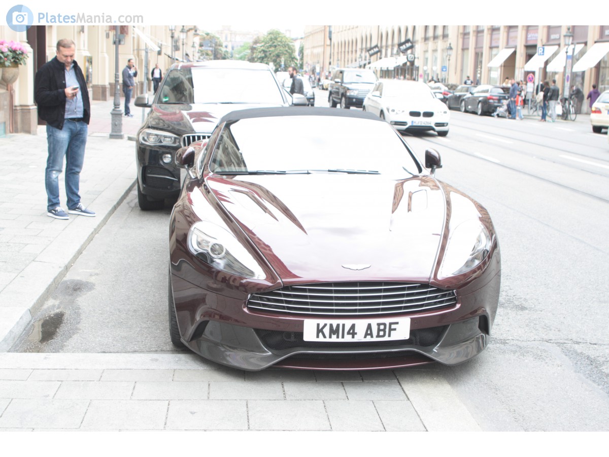 KM14ABF, Aston Martin Vanquish 2nd gen Volante, 2013–2018