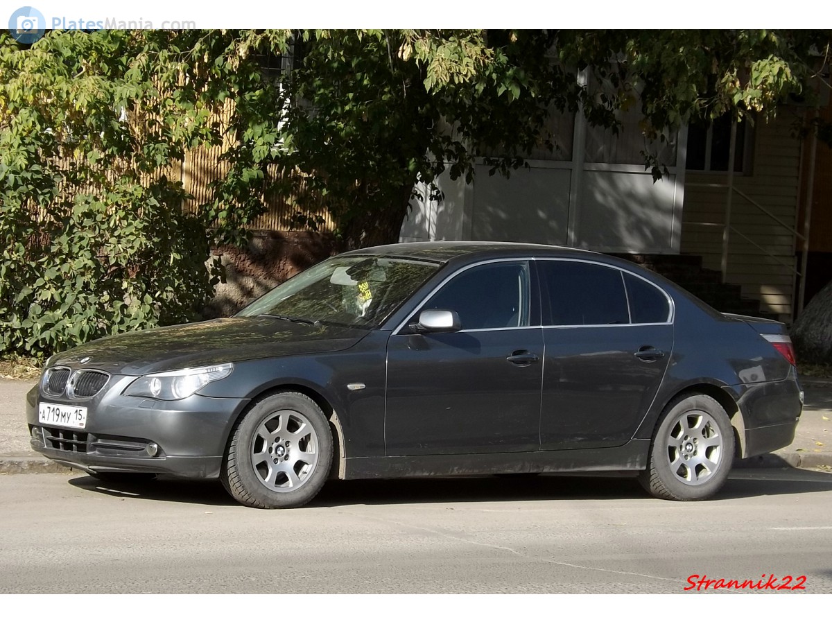 а 719 му 15, BMW 5 Series 5th gen Sedan (E60), 2003–2010