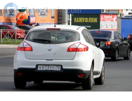 е673ро13, Renault Mégane