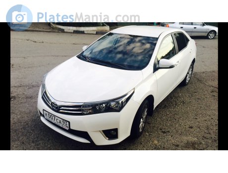 к007са93, Toyota Corolla