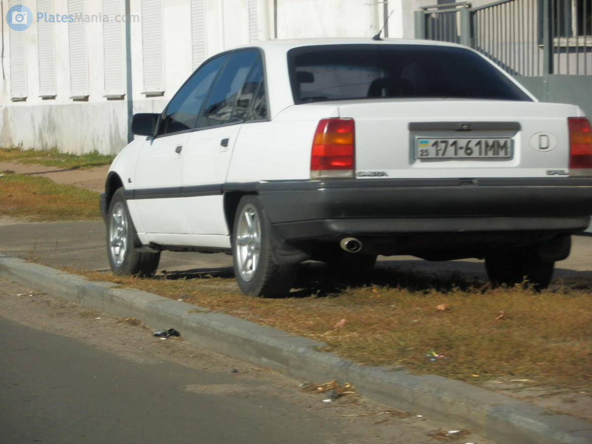 25 171-61 MM, Opel Omega 1st gen Sedan (A; V87), 1986–1994