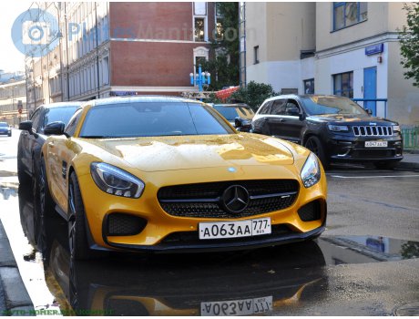 а063аа777, Mercedes-Benz AMG GT