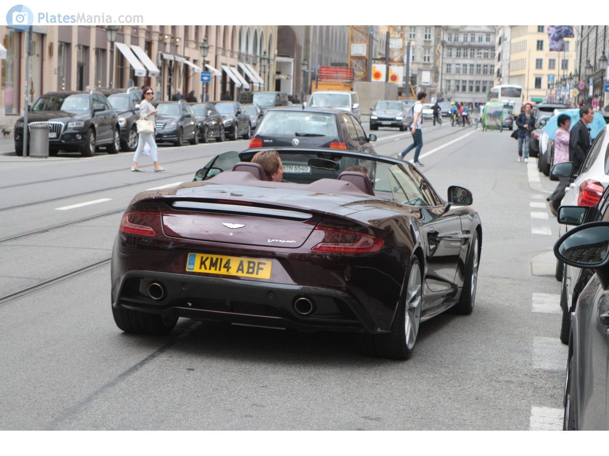 KM14ABF, Aston Martin Vanquish 2nd gen Volante, 2013–2018