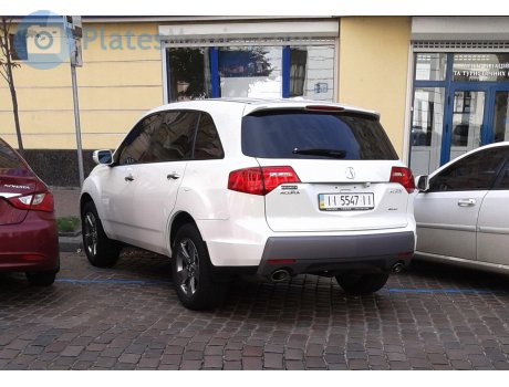 II 5547 II, Acura MDX
