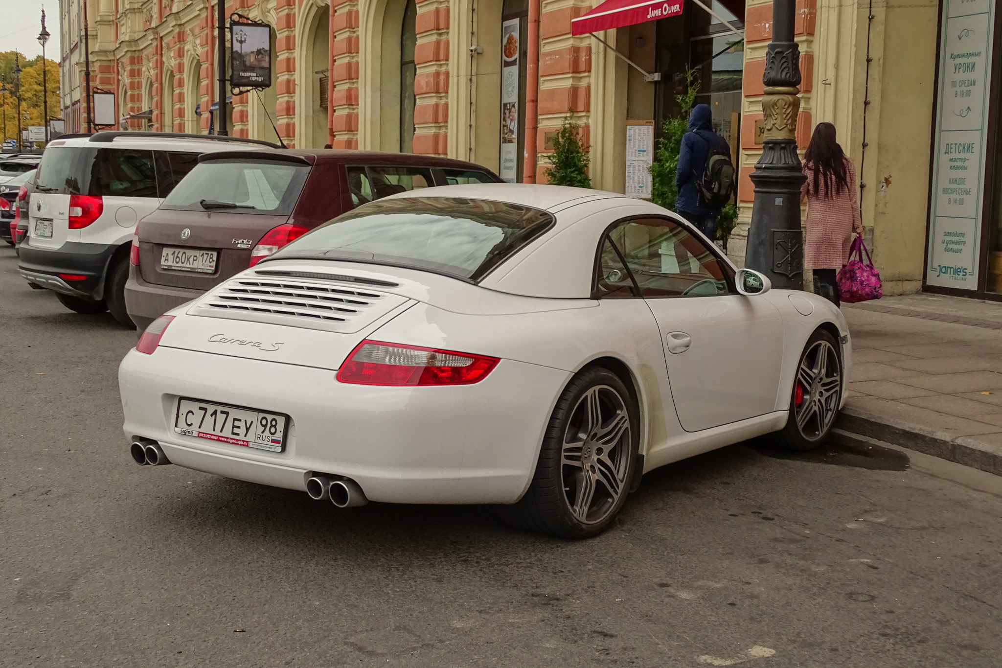 с 717 еу 98, Porsche 911 6th gen Cabrio (997.1), 2005–2009