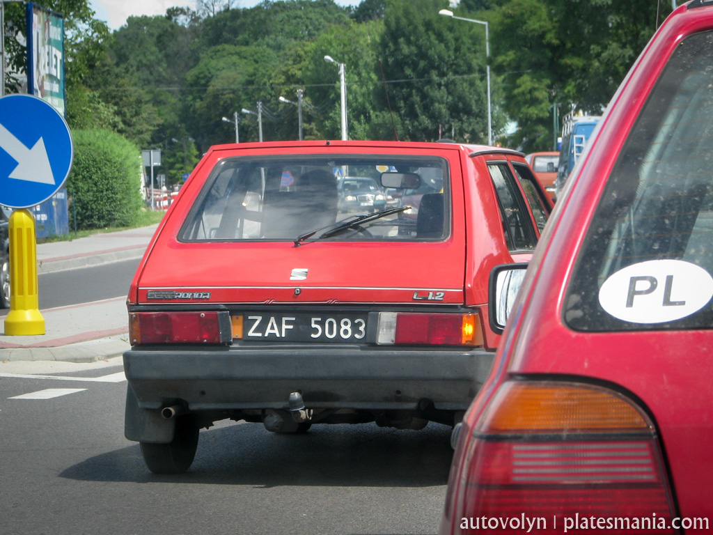 ZAF 5083, SEAT Ronda 1st gen (022A), 1982–1986