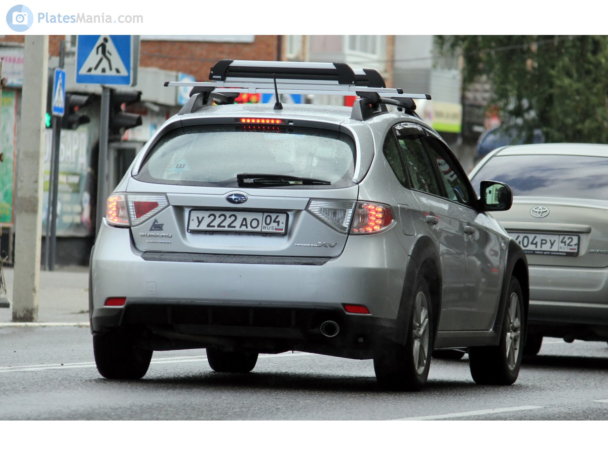 у 222 ао 04, Subaru Impreza XV 1st gen (GH), 2010–2011