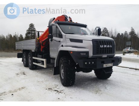 с869нс74, Ural (UralAZ) 4320/5557