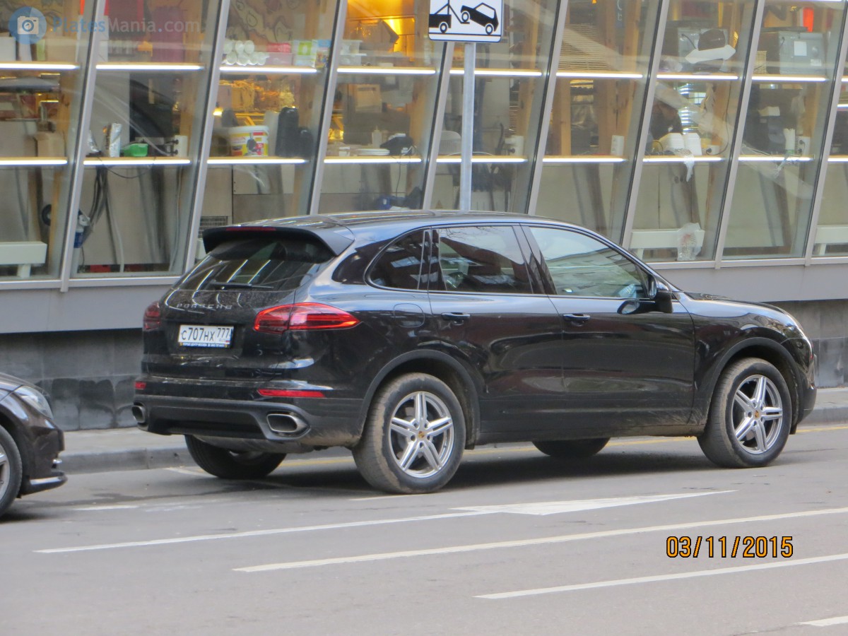 с 707 нх 777, Porsche Cayenne 2nd gen (958; 92A), facelift, 2014–2017