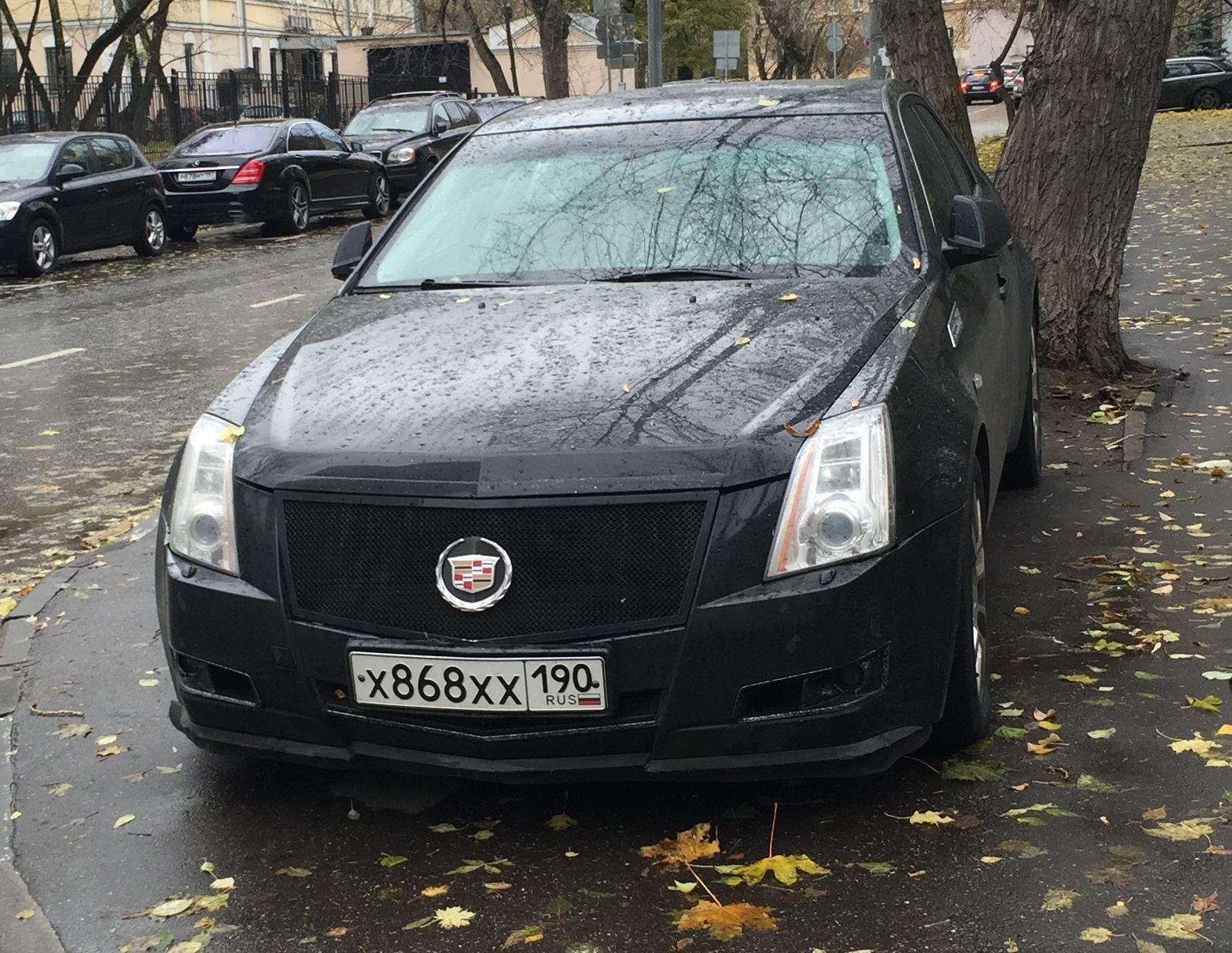 х 868 хх 190, Cadillac CTS 2nd gen Sedan (Sigma II), 2007–2013