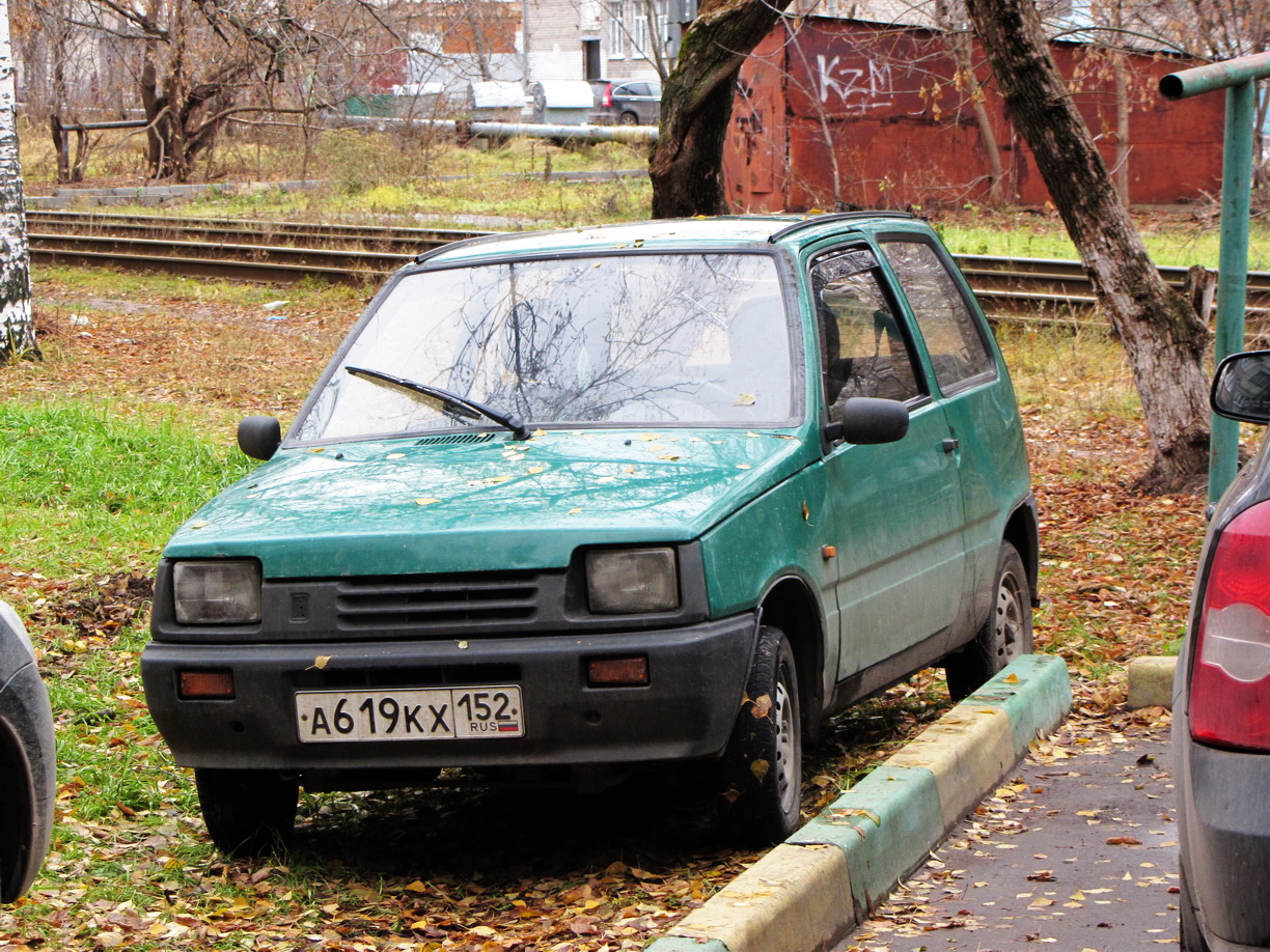 а 619 кх 152, Lada (VAZ) 1111 Ока 1111* (КамАЗ, XTC***), 1988–2006