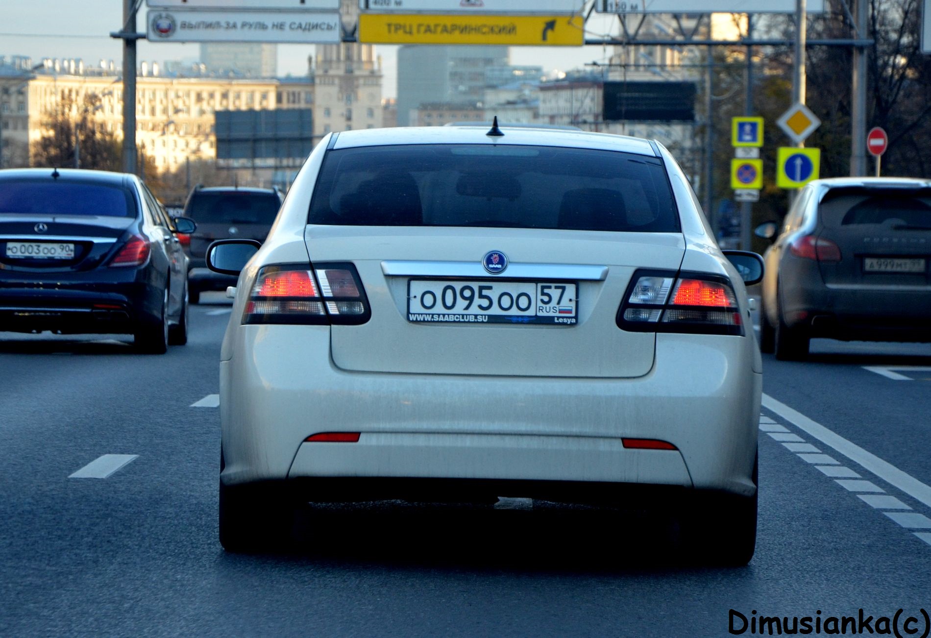 о 095 оо 57, SAAB 9-3 2nd gen Sedan (YS3F), facelift, 2007–2014