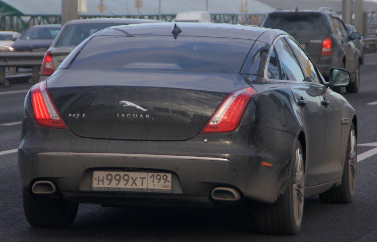 н 999 хт 199, Jaguar XJ 6th gen (X351), 2009–2019
