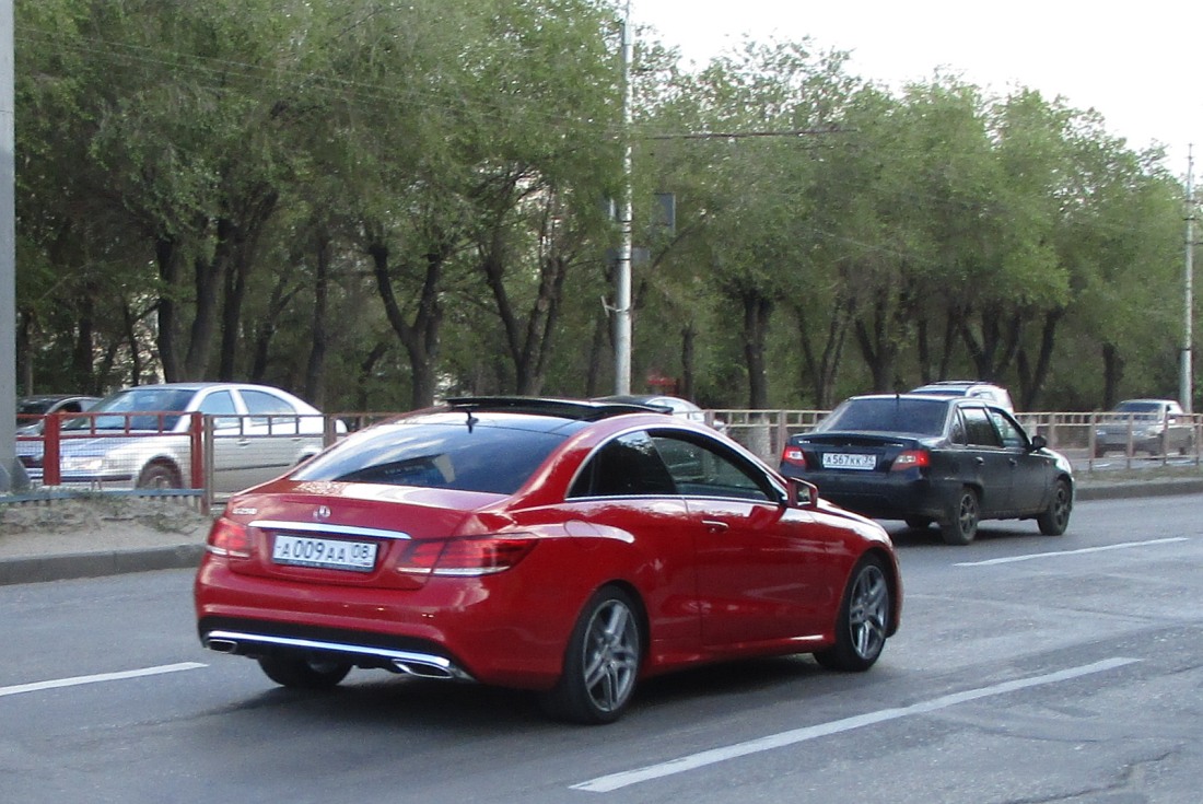 а 009 аа 08, Mercedes-Benz E-Klasse 4th gen Coupé (C207), facelift, 2013–2016
