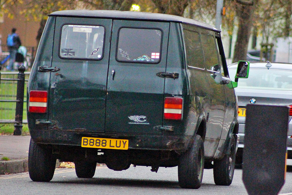 B888LUY, Bedford CF CF1 facelift & CF2, 1980–1987