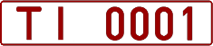 License plate Belarus, Trucks and buses (1992)
