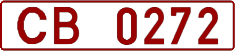 License plate Belarus, Trucks and buses (1992)