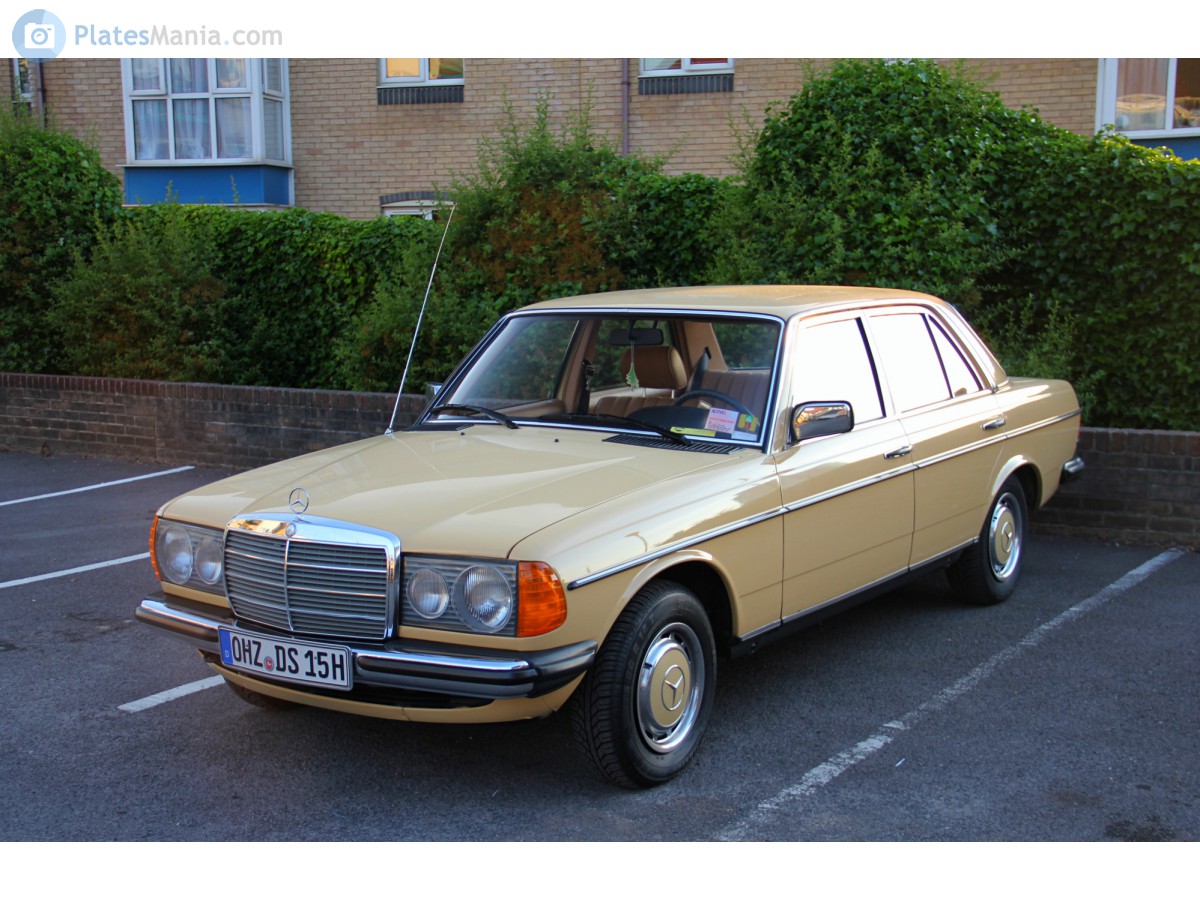OHZ DS 15 H, Mercedes-Benz E-Klasse 200–300 Sedan (W123), 1975­–1986