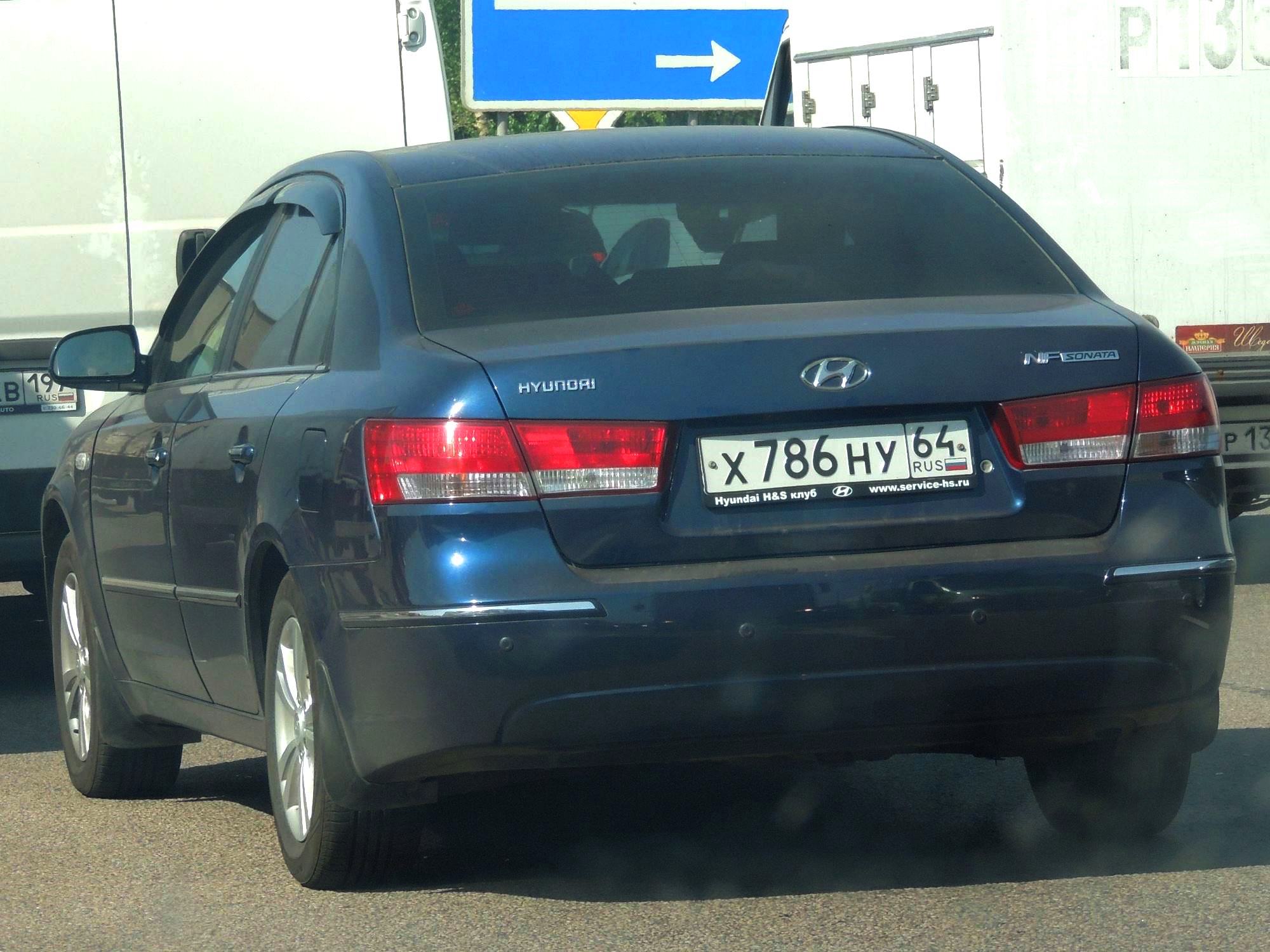 х 786 ну 64, Hyundai NF 1st gen (NF Sonata; RU-market), facelift, 2008–2010