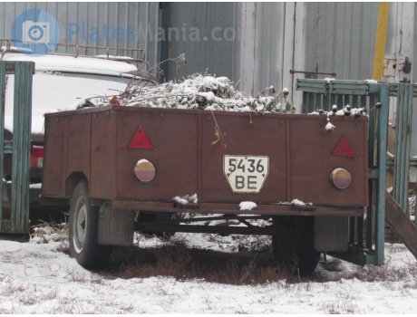 5436 ВЕ, Home-made vehicle