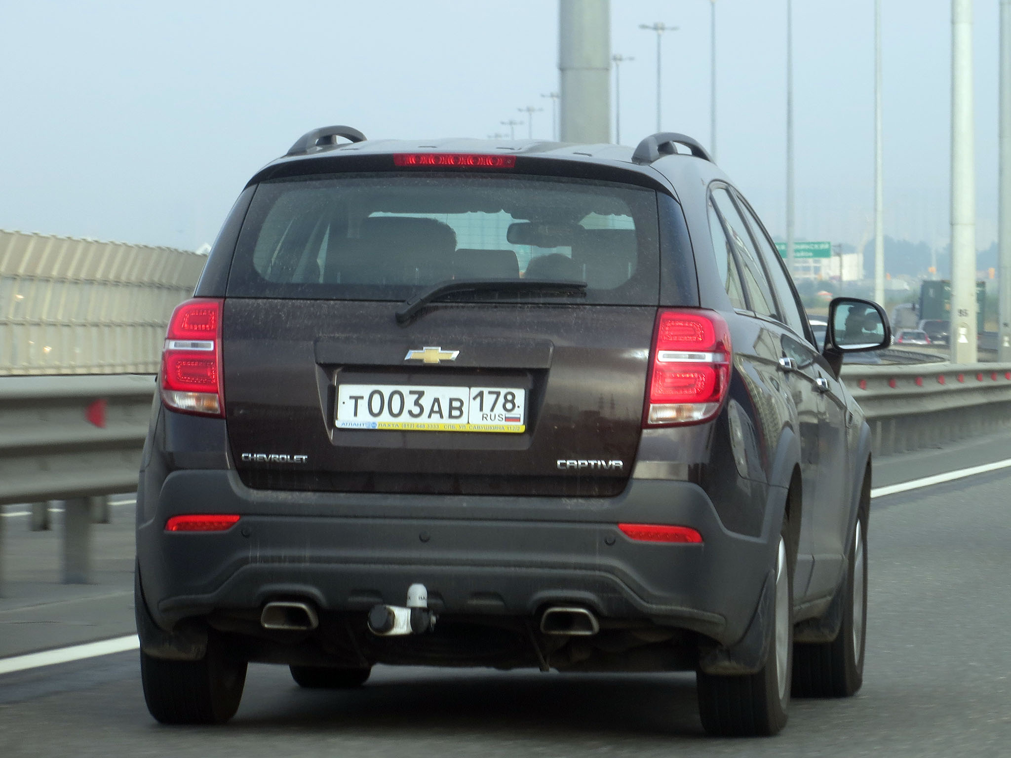 т 003 ав 178, Chevrolet Captiva 