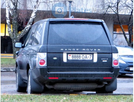 8888 OA-7, Land Rover Range Rover