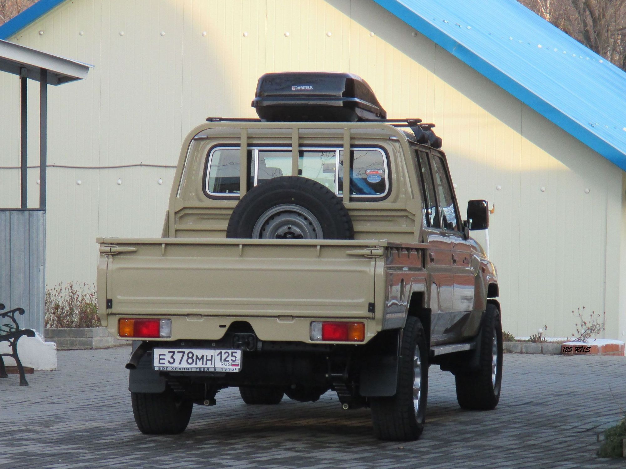е 378 мн 125, Toyota Land Cruiser 70 Pickup (J79), 1st facelift, 2007–2023